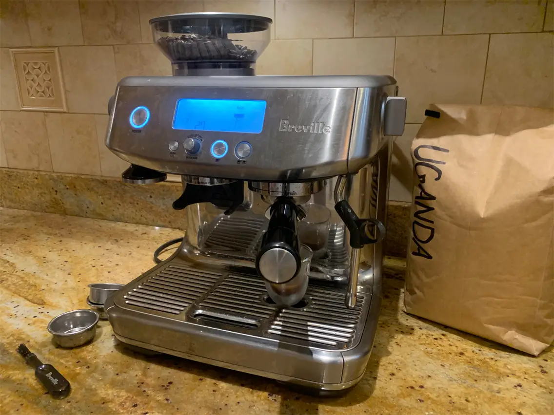 Breville coffee machine